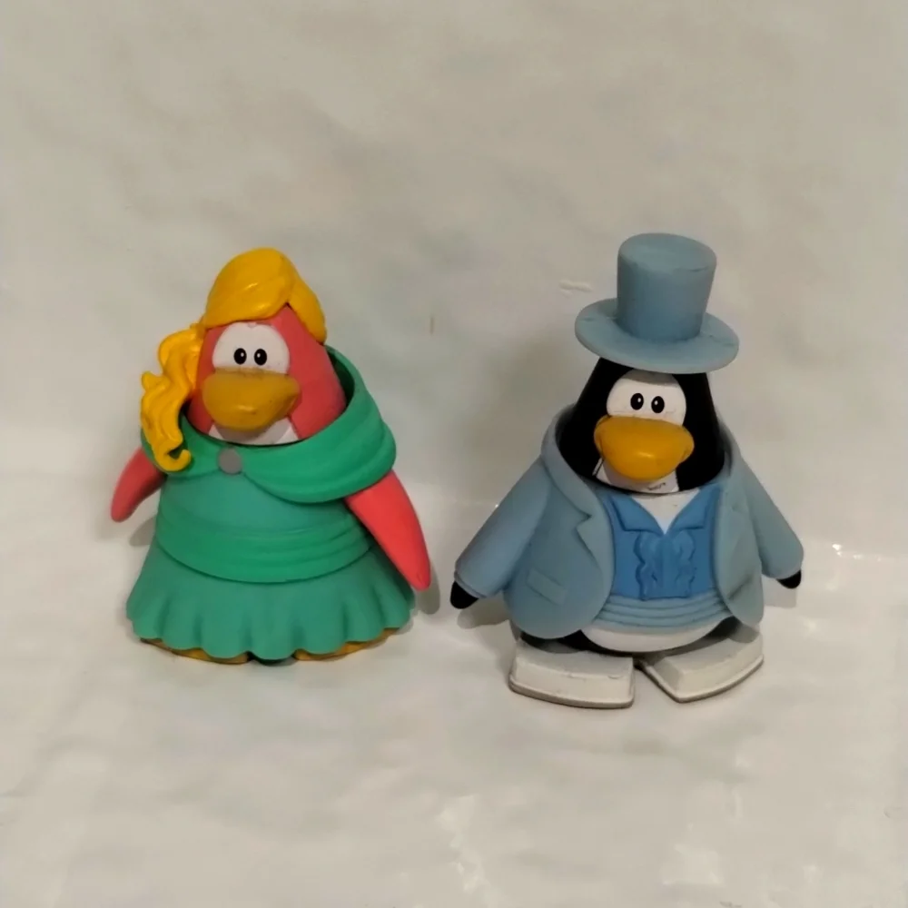 Y2K Disney Club Penguin 11 Piece 2" Figure *LOT* by JAXX Pacific - Picture 10 of 16